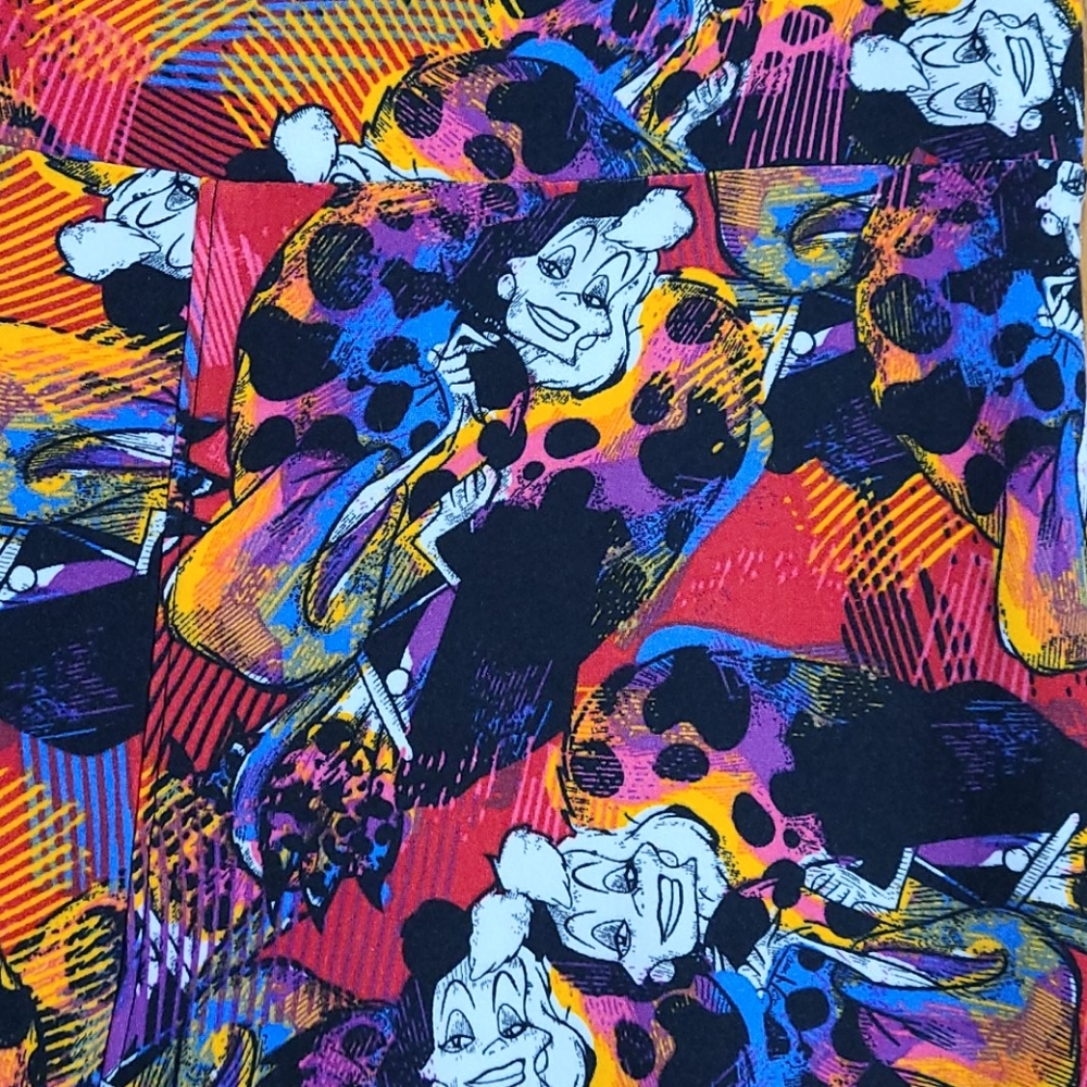 Cruella LulaRoe Leggings Disney inspired